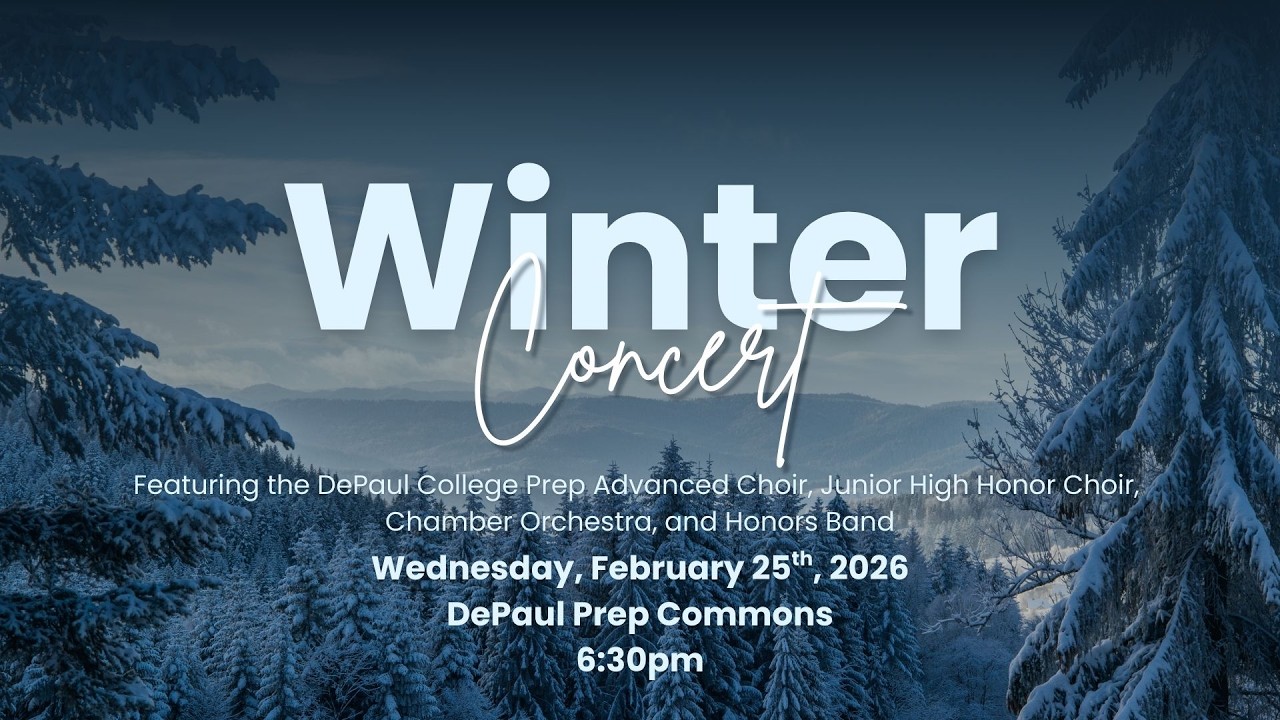 DePaul Prep Music: Winter Concert 2026