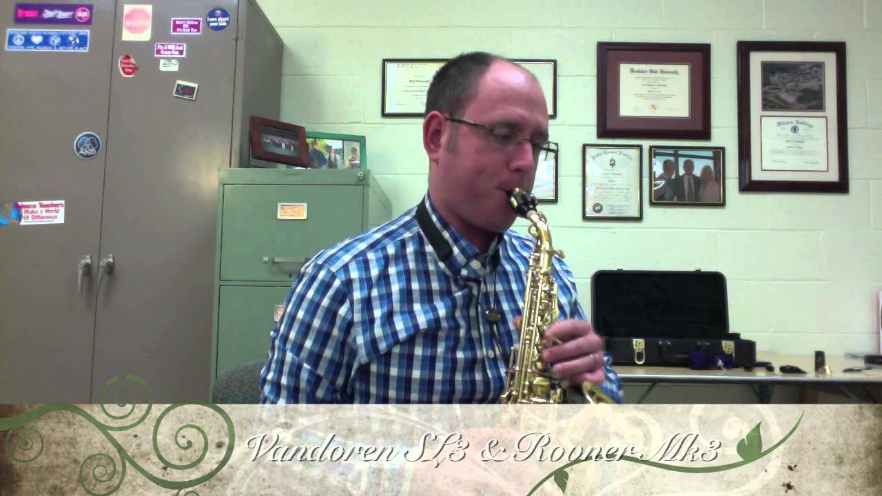 Classical Soprano Sax Mouthpiece Comparison