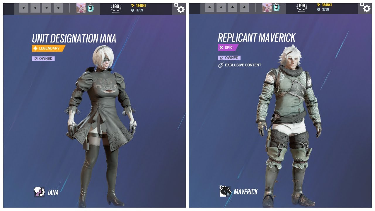IANA ELITE & MAVERICK Nier&trade; BUNDLE