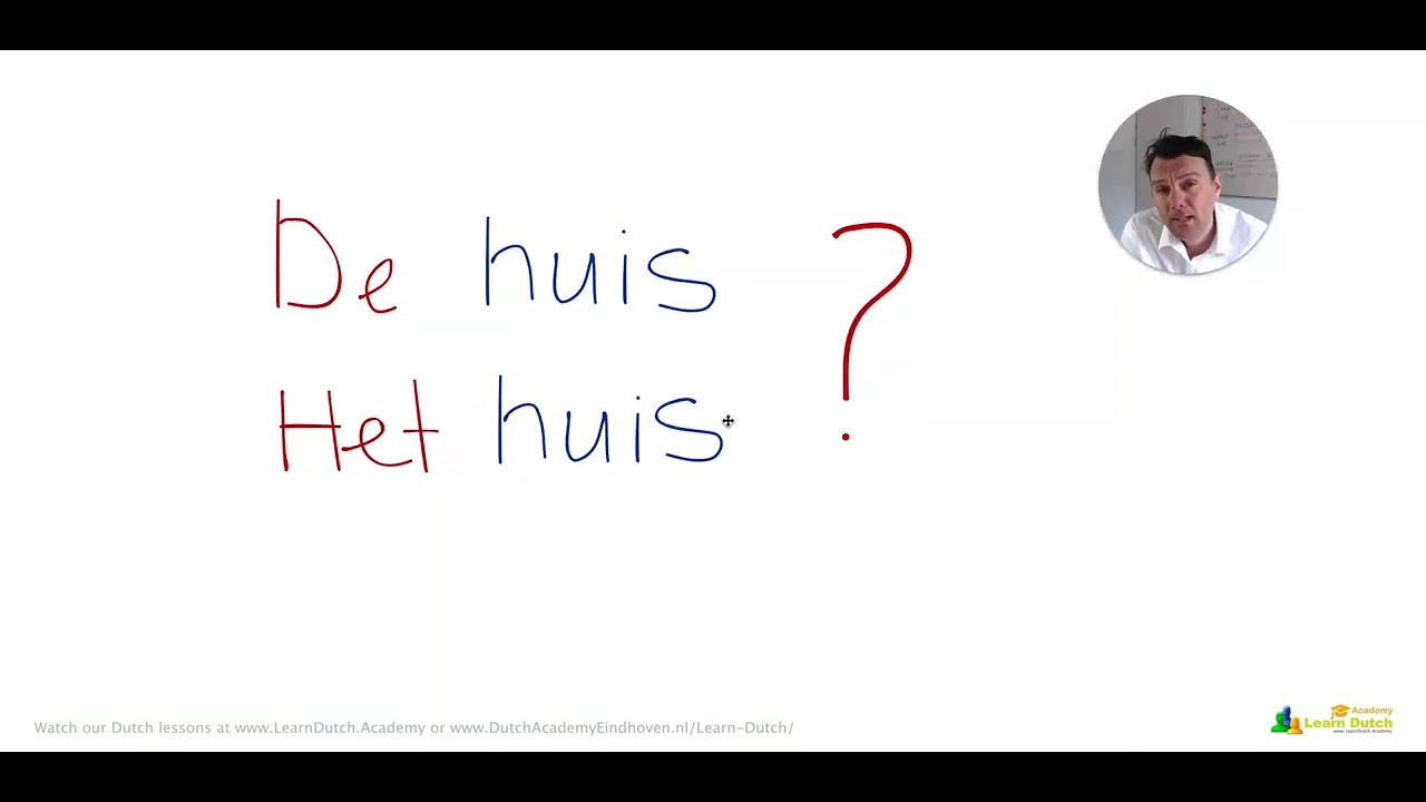 #4 What are Dutch articles DE-, HET- rules? 🇳🇱  [+ Free PDF download] 😀