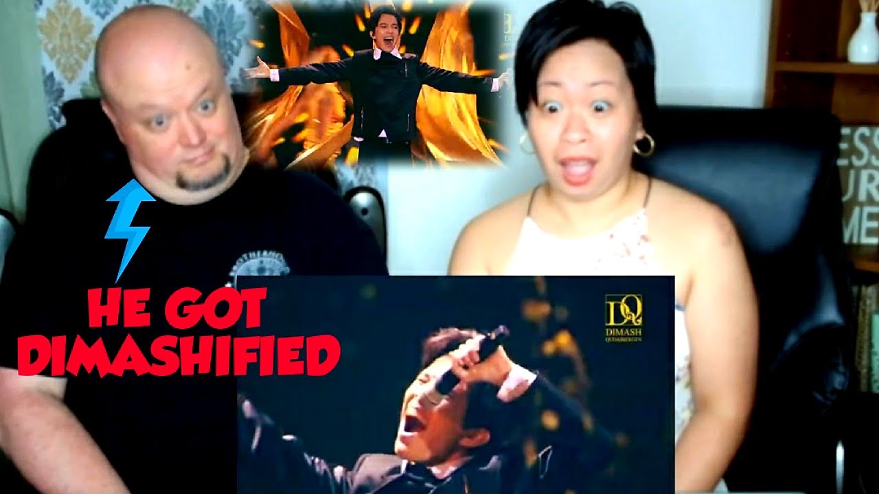 HUSBAND'S FIRST REACTION VIDEO TO DIMASH 