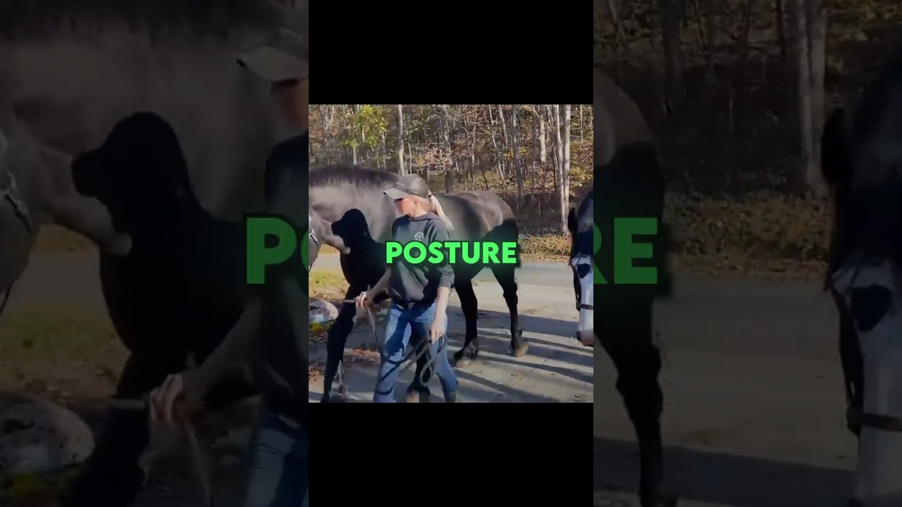 Добрый гигантский конь учит заброшенную лошадь играть 🐴❤️