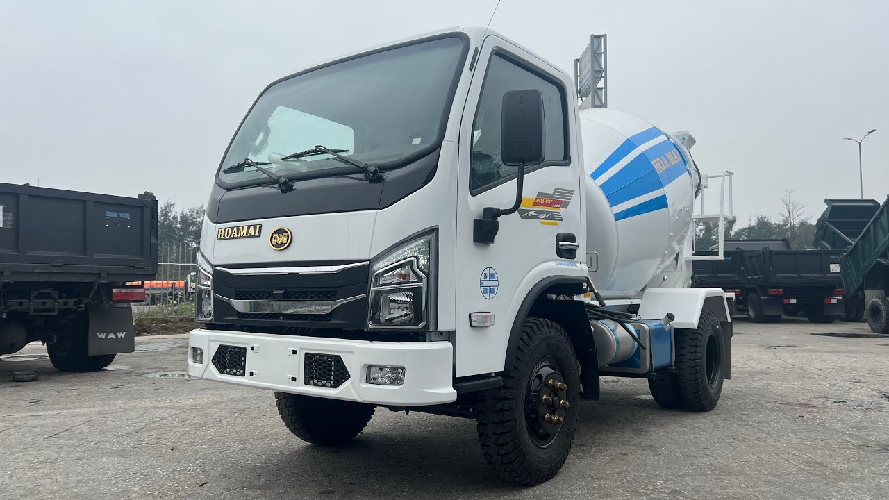 Xe bồn trộn bê tông HOA MAI 2,3 khối - Niềm tin vững bền