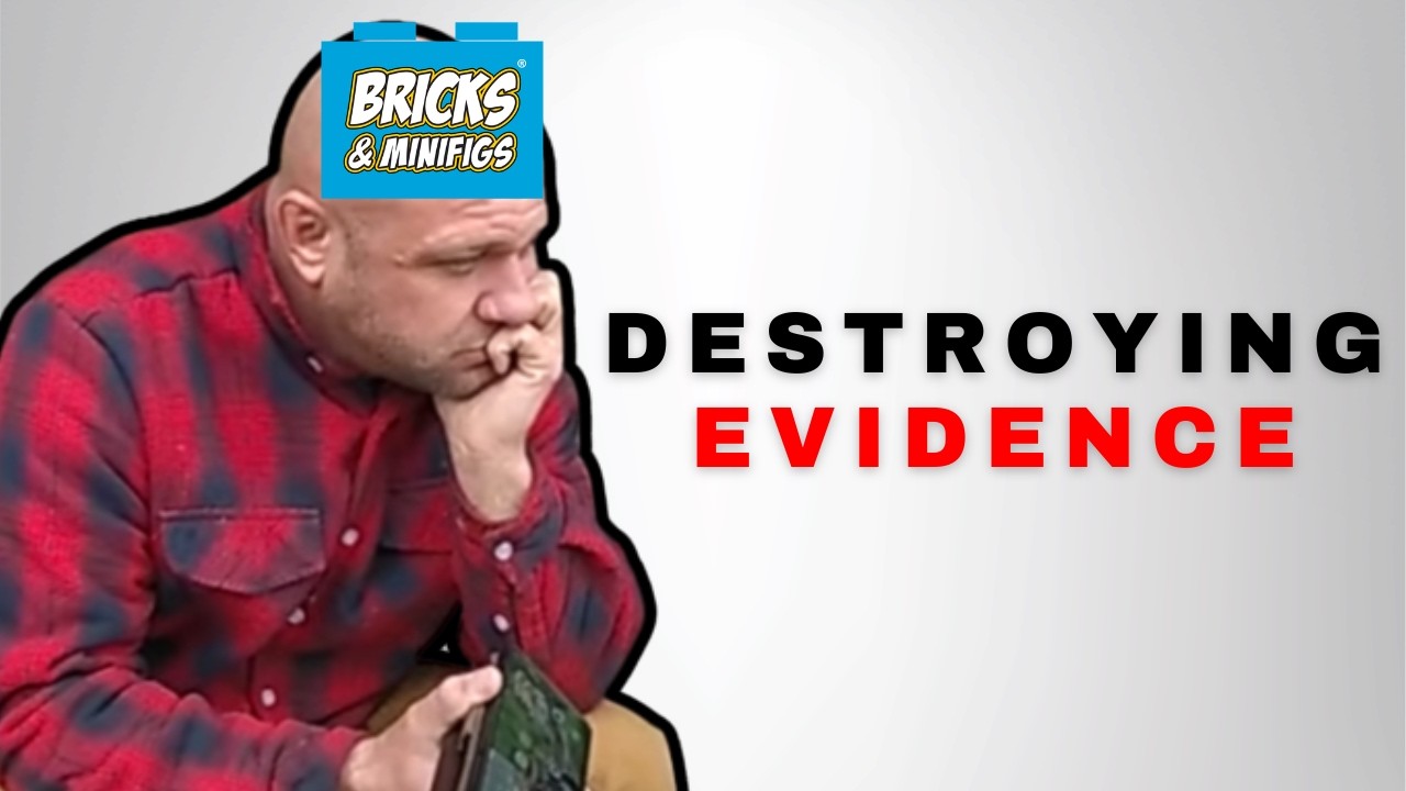 Утечка видео с нательной камеры! Владелец магазина Bricks & Minifigs пойман на лжи!..