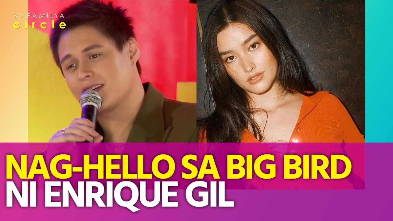 Enrique Gil, ikinuwento kung paano nag-hello si Liza Soberano sa kanyang big bird