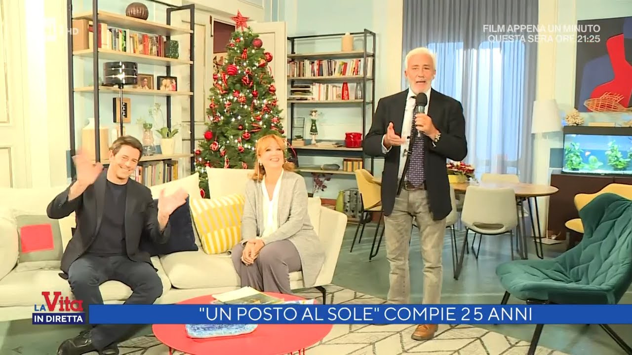 Un Posto al Sole compie 25 anni: prima puntata, curiosità e protagonisti - La vita in diretta 20/10/