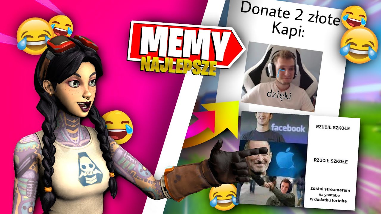 MEGA BEKA Z FORTNITE! *PRZEGLĄD MEMÓW*