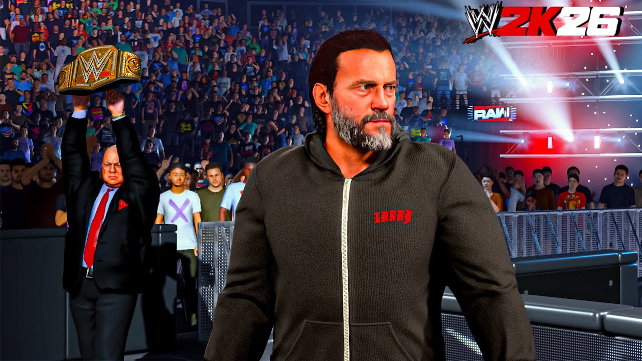 WWE 2K26: CM Punk & Paul Heyman Entrance Concept!