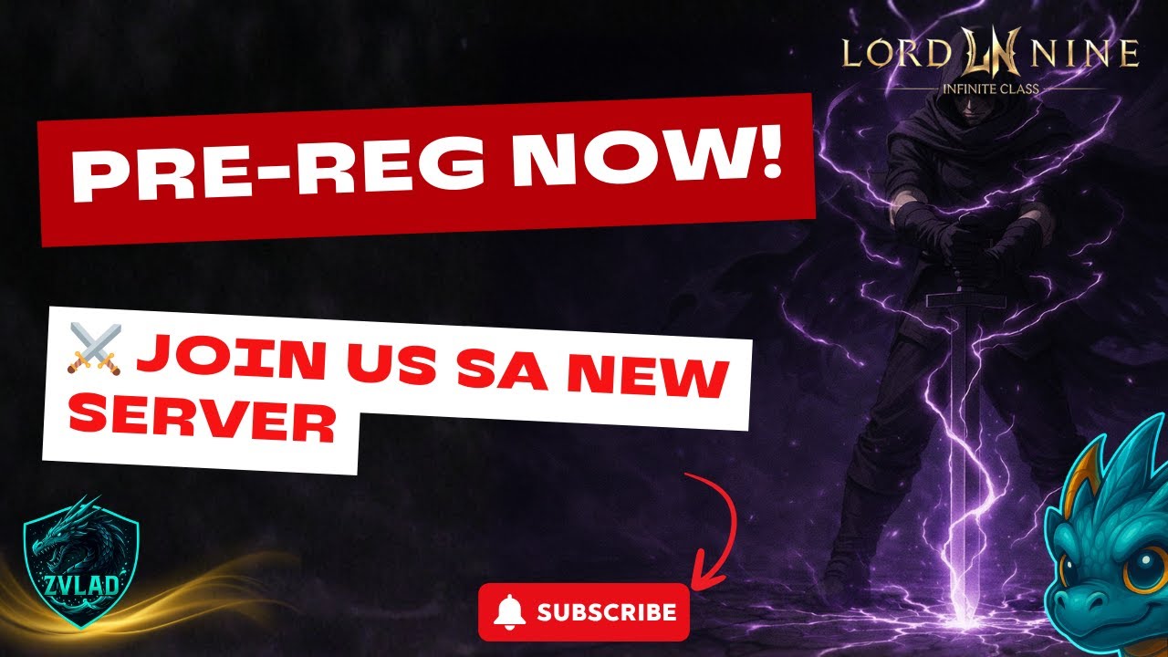 LORD NINE STREAM TODAY 🔥 Pre-Reg + Mission Link Push | Sama-Sama Tayo sa New Server