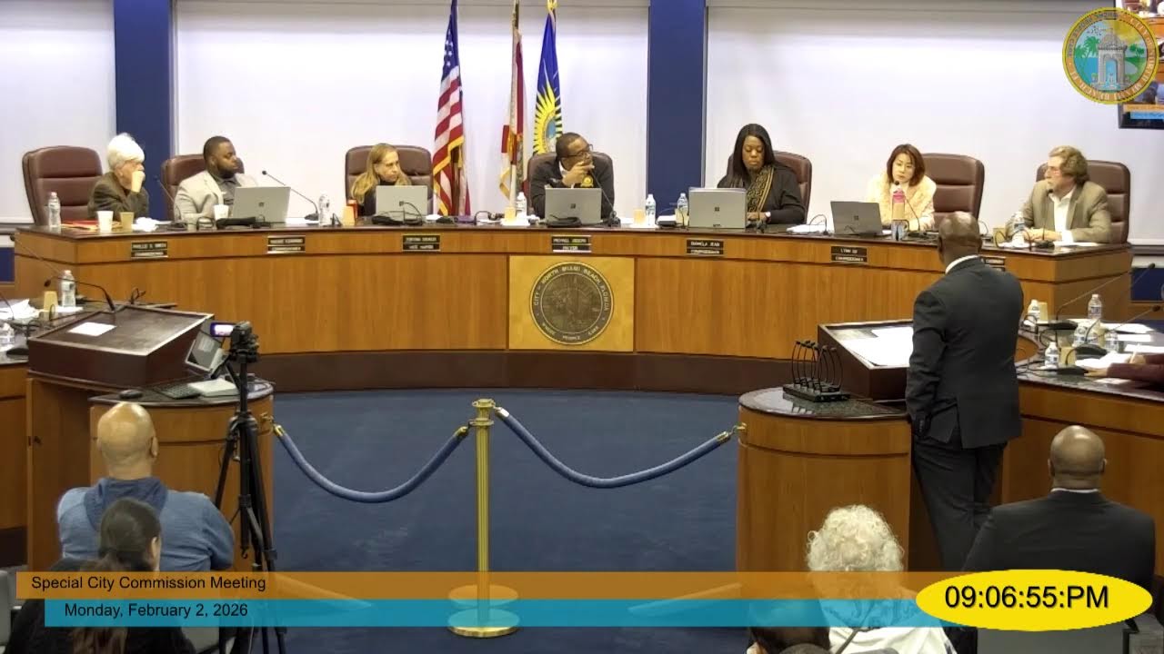 City NMB - Special City Commission Meeting 2/02/2026