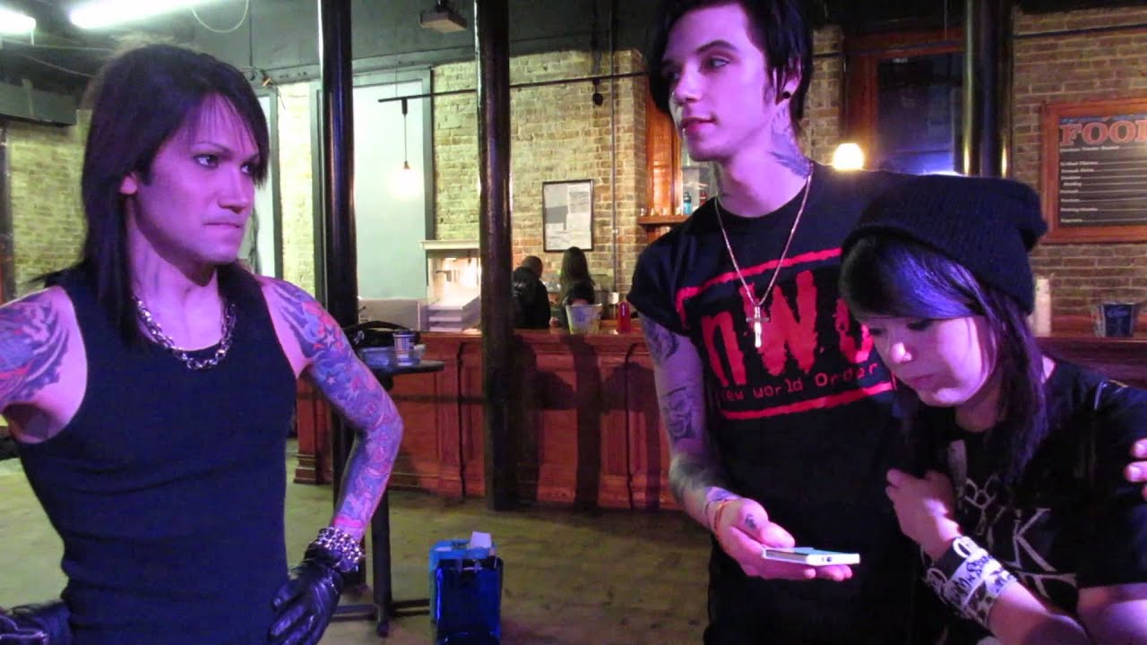 Maddy's Black Veil Brides Interview  Dec 2014