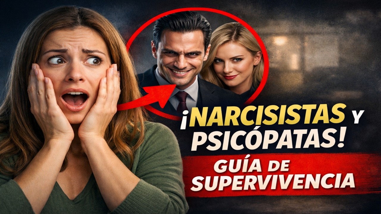 GUÍA DE SUPERVIVENCIA: Cómo lidiar con narcisistas y psicópatas sin que destruyan tu vida.
