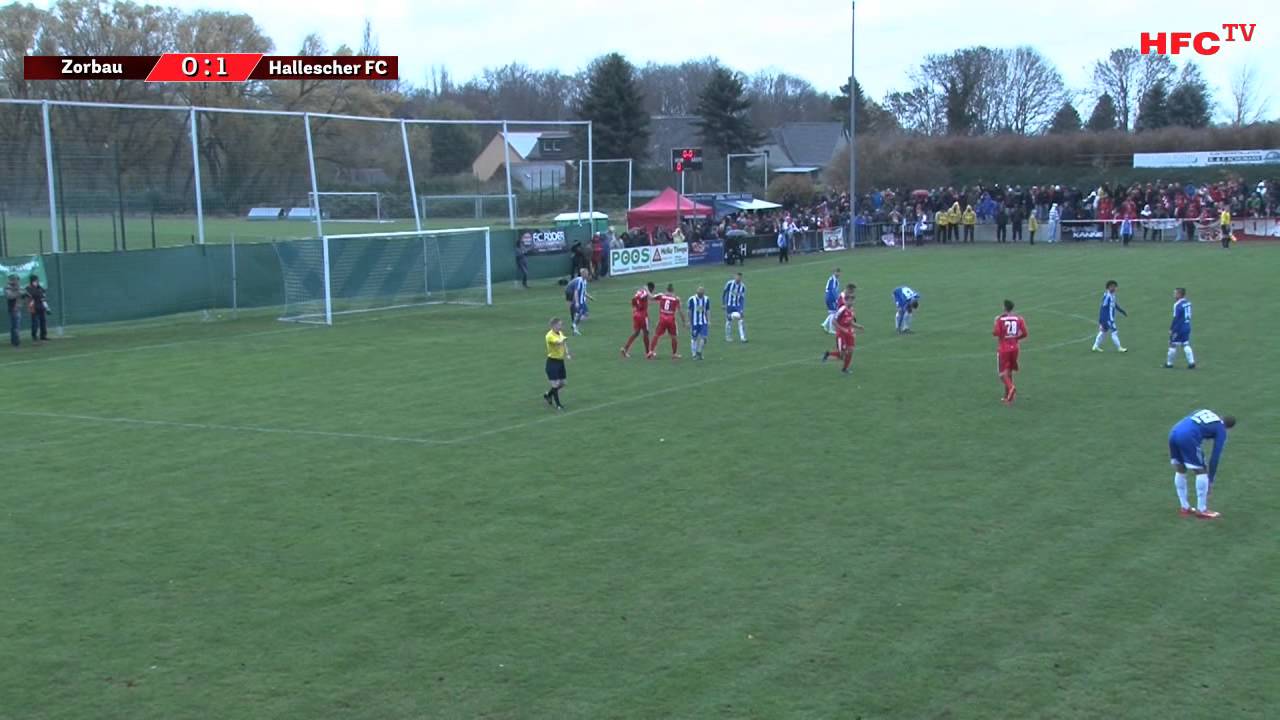 FSA Pokal, Achtelfinale: SV Blau-Wei&szlig; Zorbau - Hallescher FC | Die Zusammenfassung