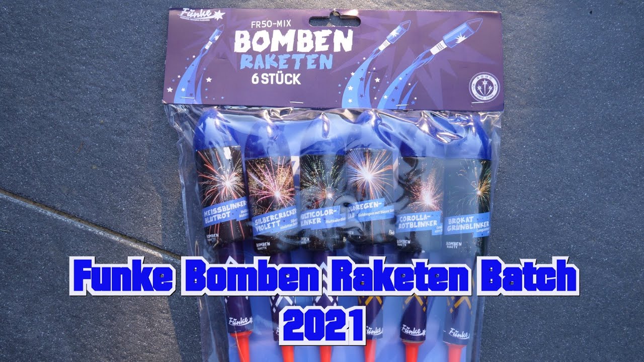 Funke Bomben Raketen 2021
