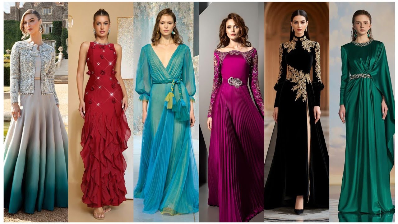 Vestidos de moda súper hermosos y únicos para cada evento
