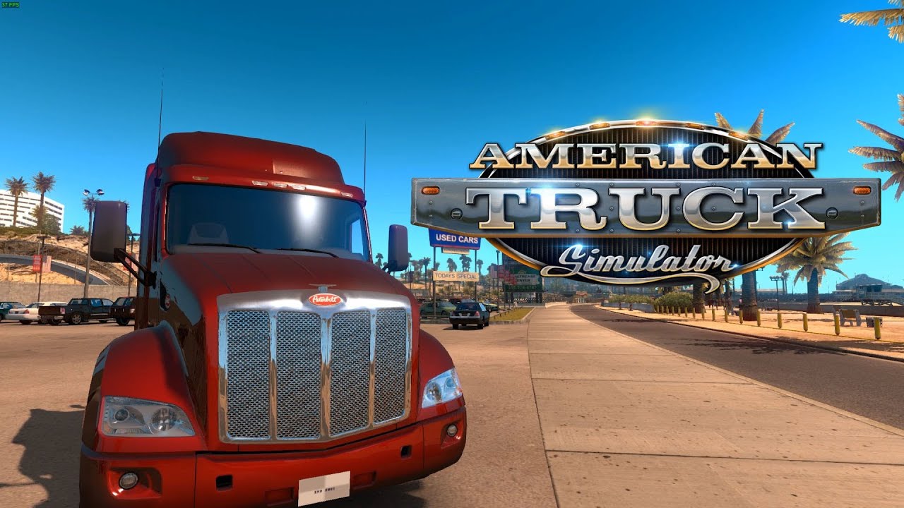 American Truck Simulator Изучаем карту