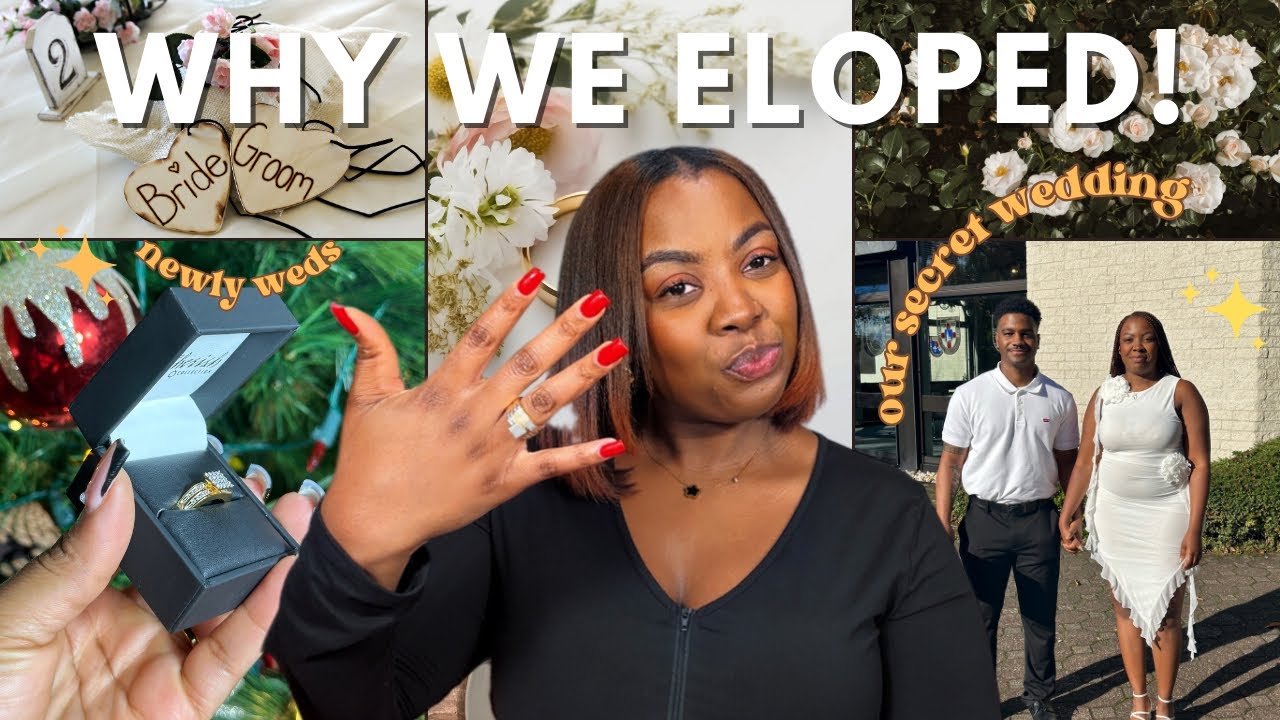 We got married secretly 3 months ago | Why we eloped!