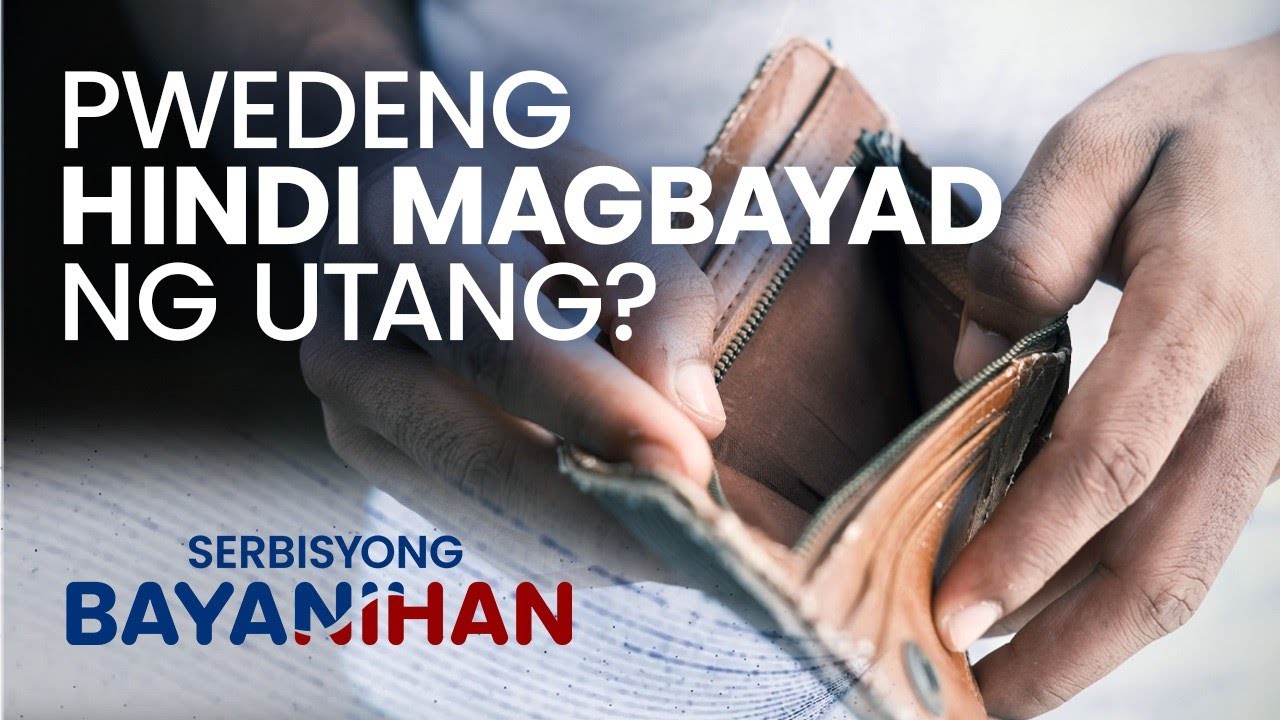 Pwede bang kasuhan ang isang tao dahil sa hindi nakakabayad ng utang?
