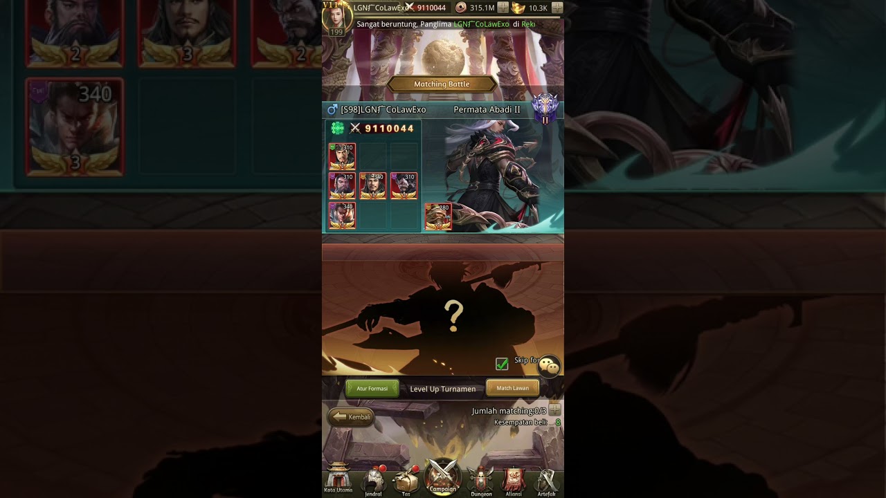 IDLE DYNASTY 😈 SPECIAL GACHA 😈 GOD HUA TUO B12 😈 KEKUATANG TIANGANG