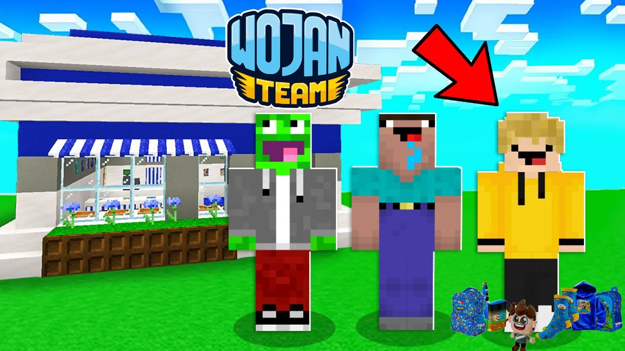 KTO OKRADŁ MÓJ SKLEP - WOJANSHOP w Minecraft!