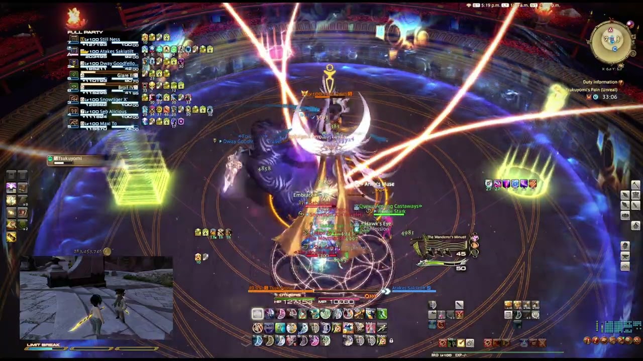 FFXIV 7.4 Tsukuyomi's Pain (Unreal) BRD POV