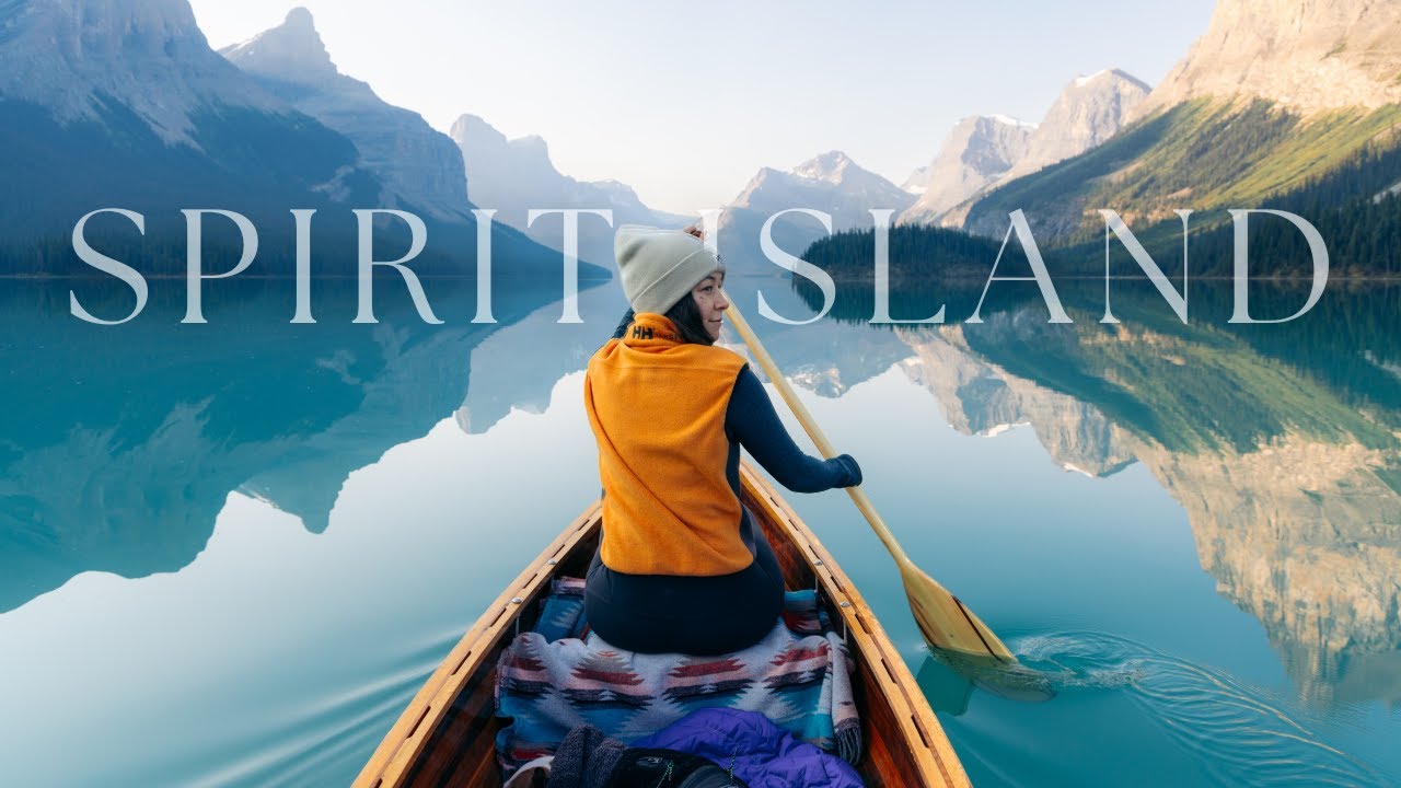 Spirit Island Canoe Camping Adventure | Fisherman’s Bay Campground - Maligne Lake (Jasper, Alberta)