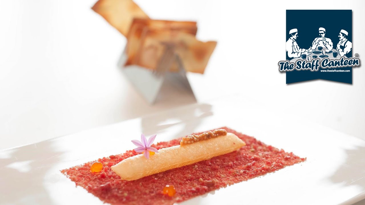 3 Michelin-starred chef Pedro Subijana creates a modern steak tartare and a seafood dish.