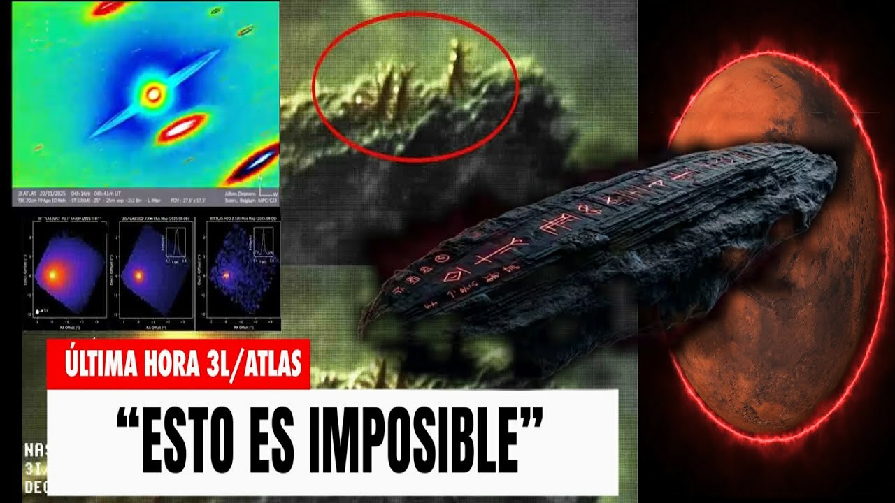 Ultima Hora IMAGENES de 3i/atlas IMPACTANTES ‼ y Os cuento ALGO que me Sucede