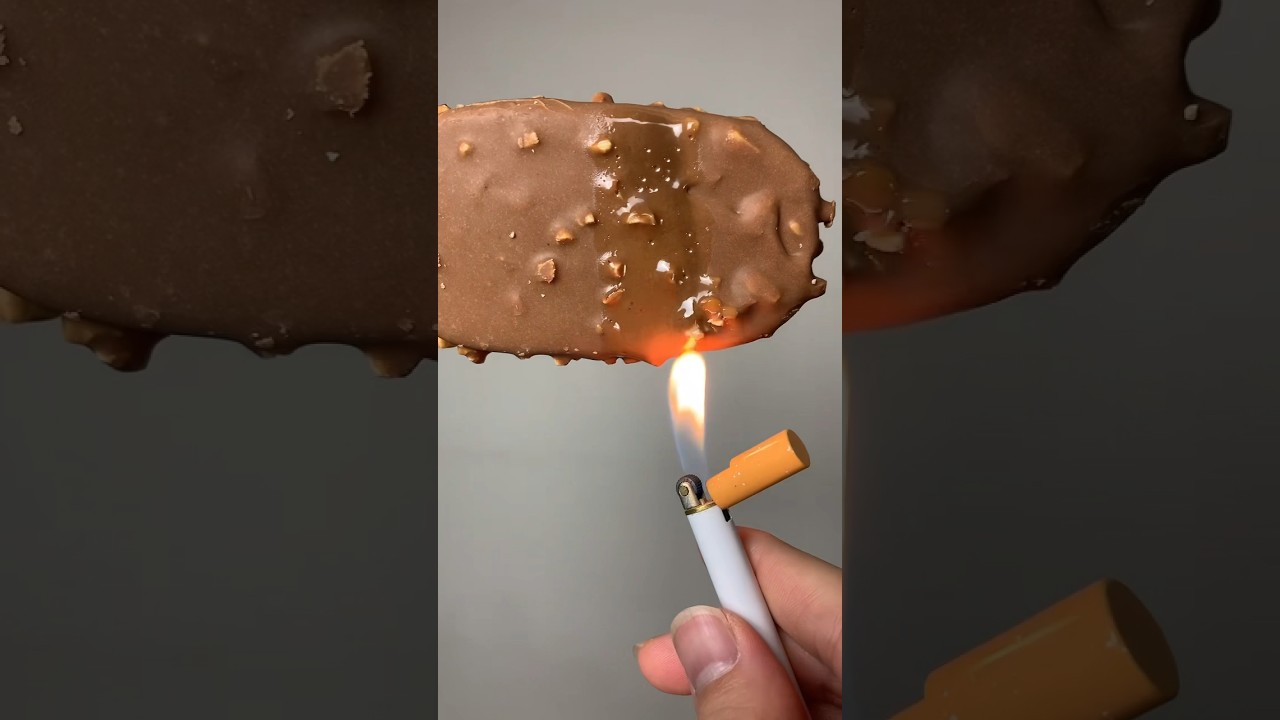 Lighter 🆚 Chocolate Ice Cream 🍦- Which percent made you like the video? 😆