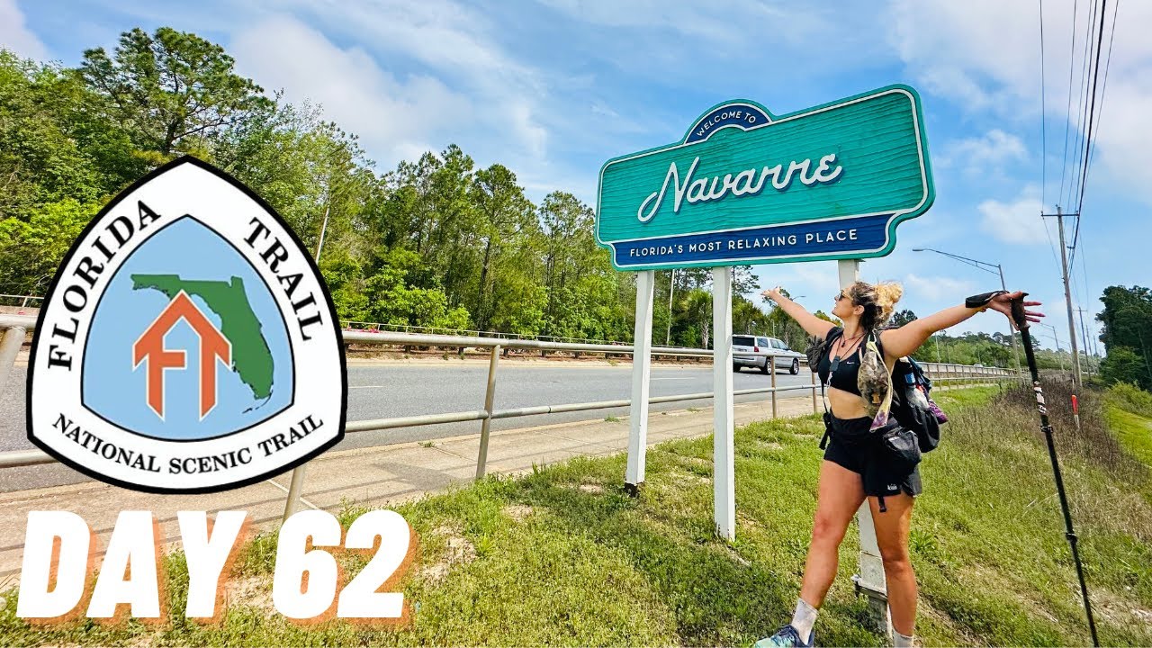 Beach Camping and Hiking | Navarre Beach | Florida Trail Day 62