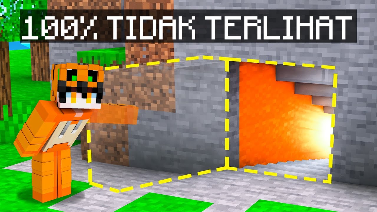 AKU MEMBUAT RUANGAN RAHASIA TIDAK TERLIHAT!!