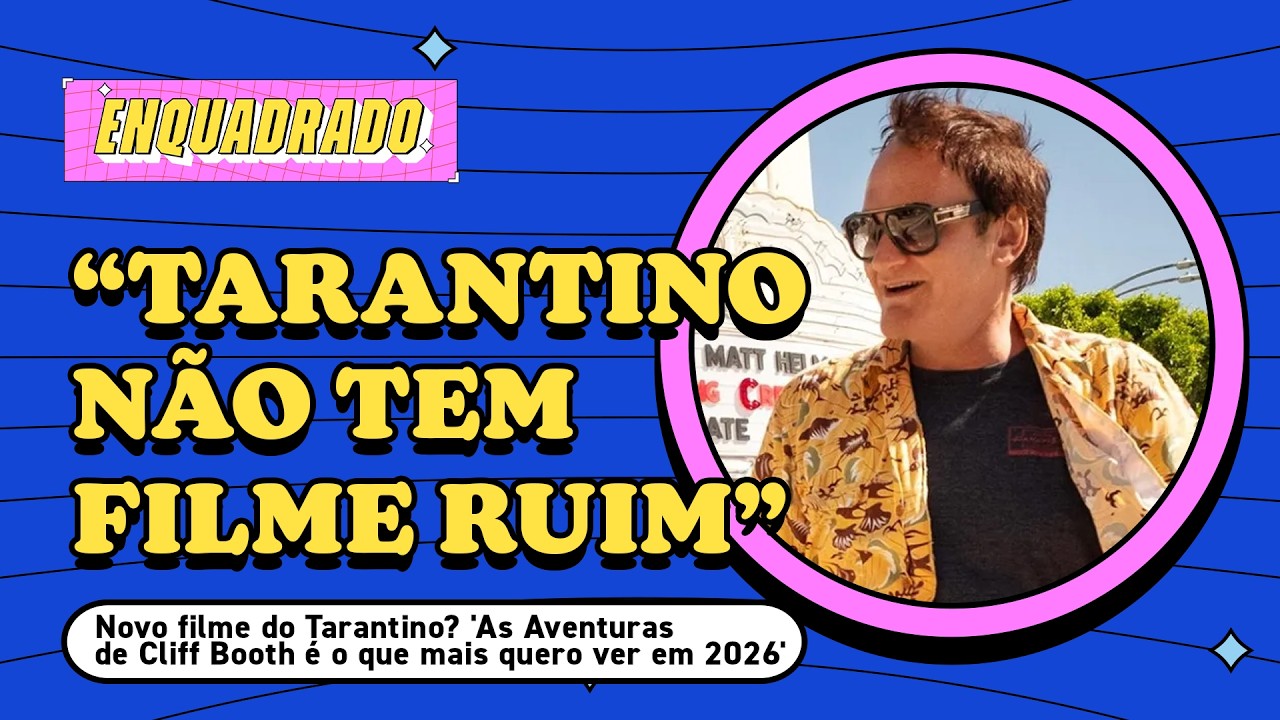 Cliff Booth: Mistura de Tarantino e Fincher vai dar certo? Sadovski analisa