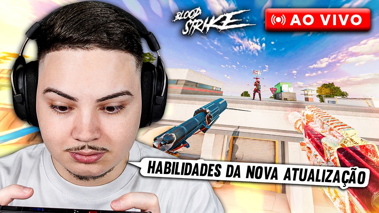 🔴SKINS GRÁTIS, e NOVAS HABILIDADES no BLOOD STRIKE 🔥 (É Muito Roubado!)