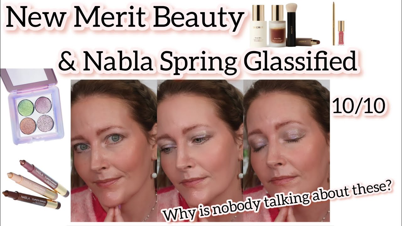 NEW MERIT travel size & lip duo | NABLA Spring Glassified Drop - if you miss those special shades!