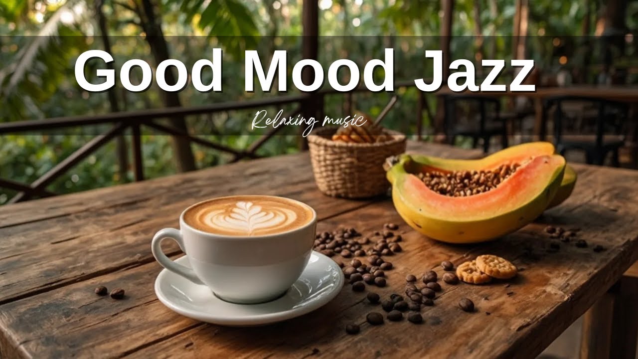Cozy Latte Jazz ☕ Gentle Piano & Warm Bossa for Productive Study Time