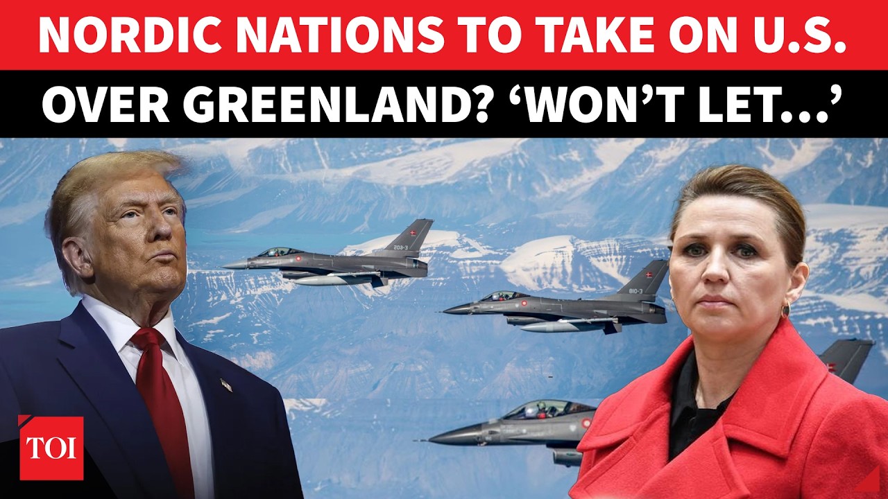 Nordic Nations Confront U.S. Over Greenland Move? Arctic Rift Deepens; ‘Won’t Let…’ | Watch