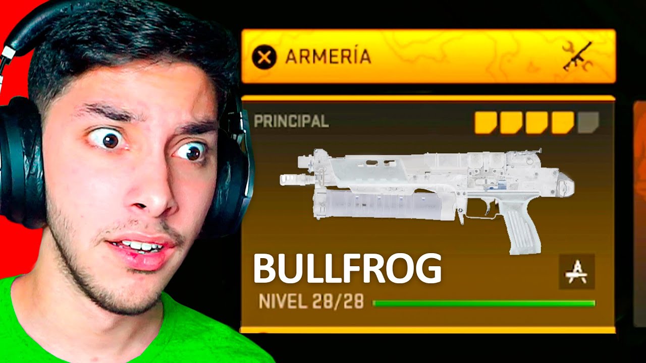 Encontr&eacute; la BULLFROG en WARZONE 2