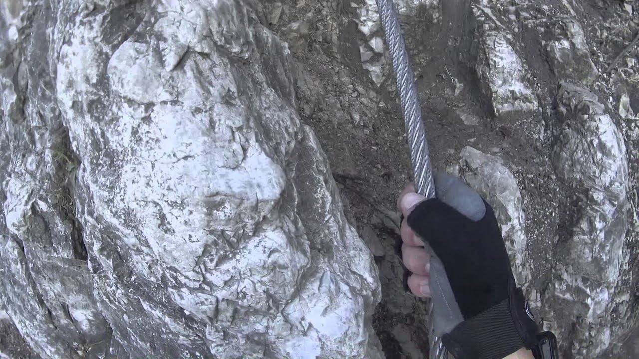 Grünstein Klettersteig Teil1
