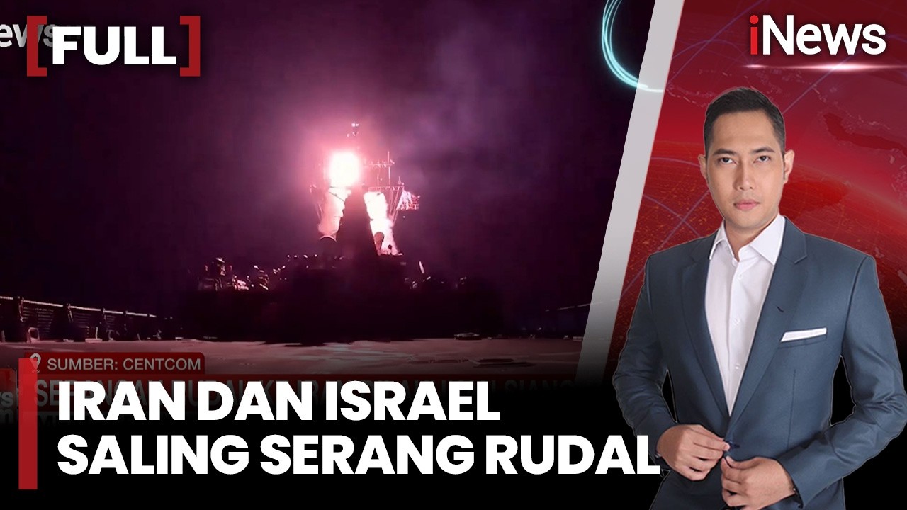 Membara! Iran dan Israel Saling Serang Rudal, Serangan Dilakukan Siang dan Malam |FUL iNews Room 4/3