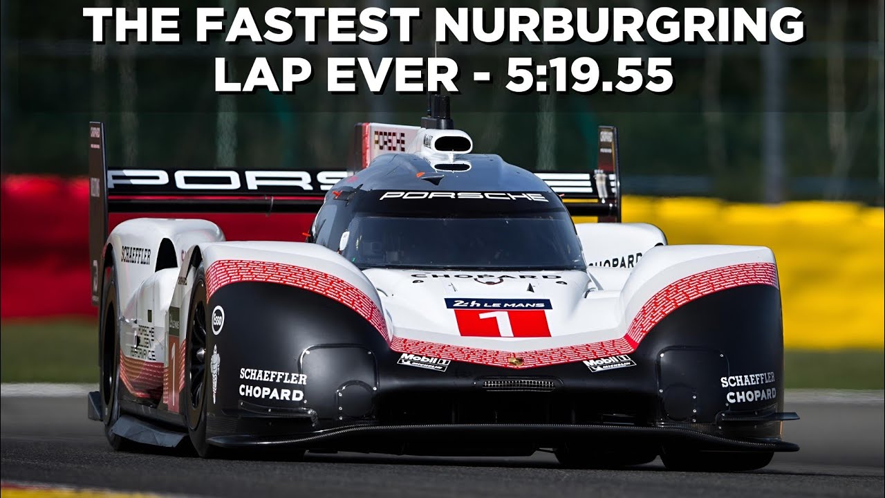 The FASTEST CAR EVER on Nurburgring - Porsche 919 Hybrid EVO smashes the all-time Ring record!