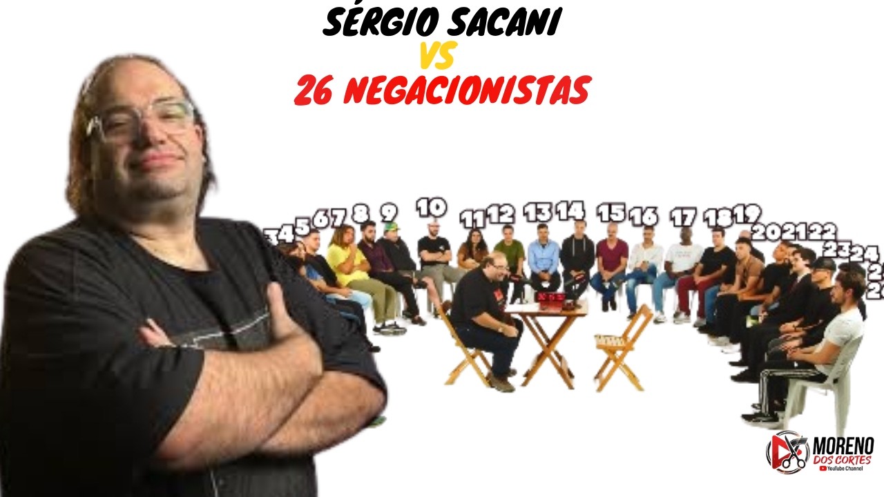 SÉRGIO SACANI VS 26 TEORISTAS DA CONSPIRAÇÃO | QUEM VENCEU?