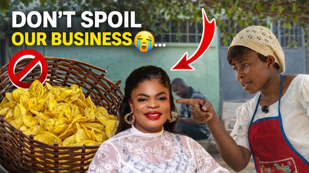 “Don’t spoil our work” GH plantain chips sellers goes hard on oheneni adazoa 😡😡🔥🇬🇭