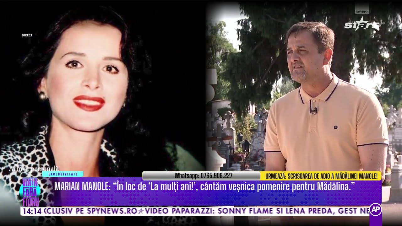 E ziua în care Mădălina Manole și-a luat viața! Fratele artistei face declarații dureroase