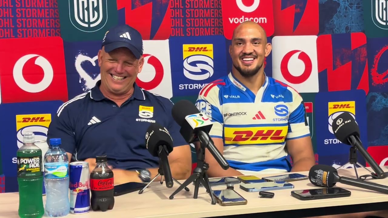 Stormers coach John Dobson and captain Salmaan Moerat their 10th consecutive victory.