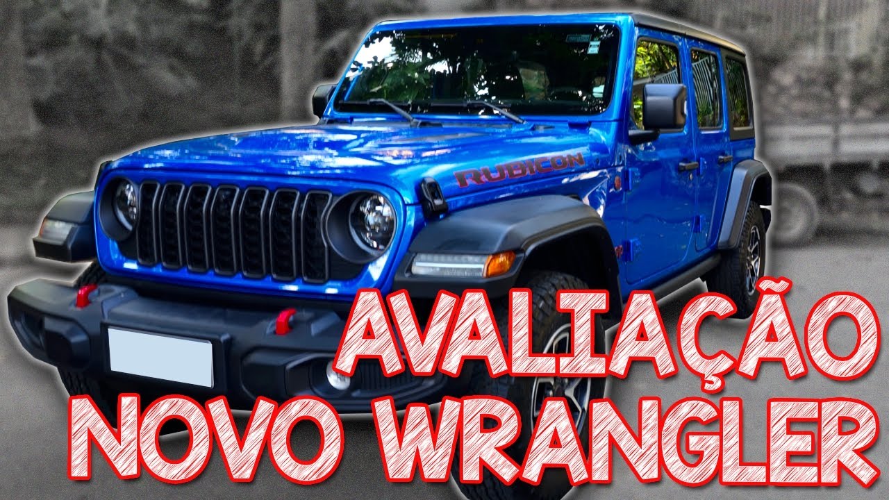 Avaliação Jeep Wrangler Rubicon 2025 - UM MONSTRO 4x4 PERFEITO PARA AVENTURAS