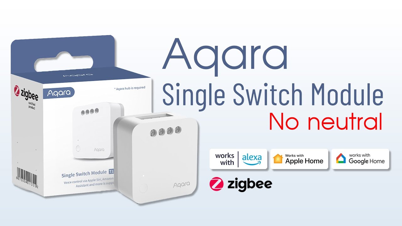 รีวิว Aqara Single Switch Module T1 (No Neutral) 👉 ตัวอย่างการต่อวงจรใช้งาน 3 รูปแบบ