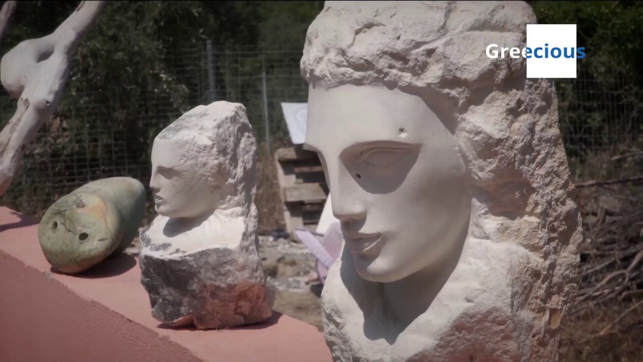 Γνωρίστε τη γλυπτική σε πέτρα και βότσαλα