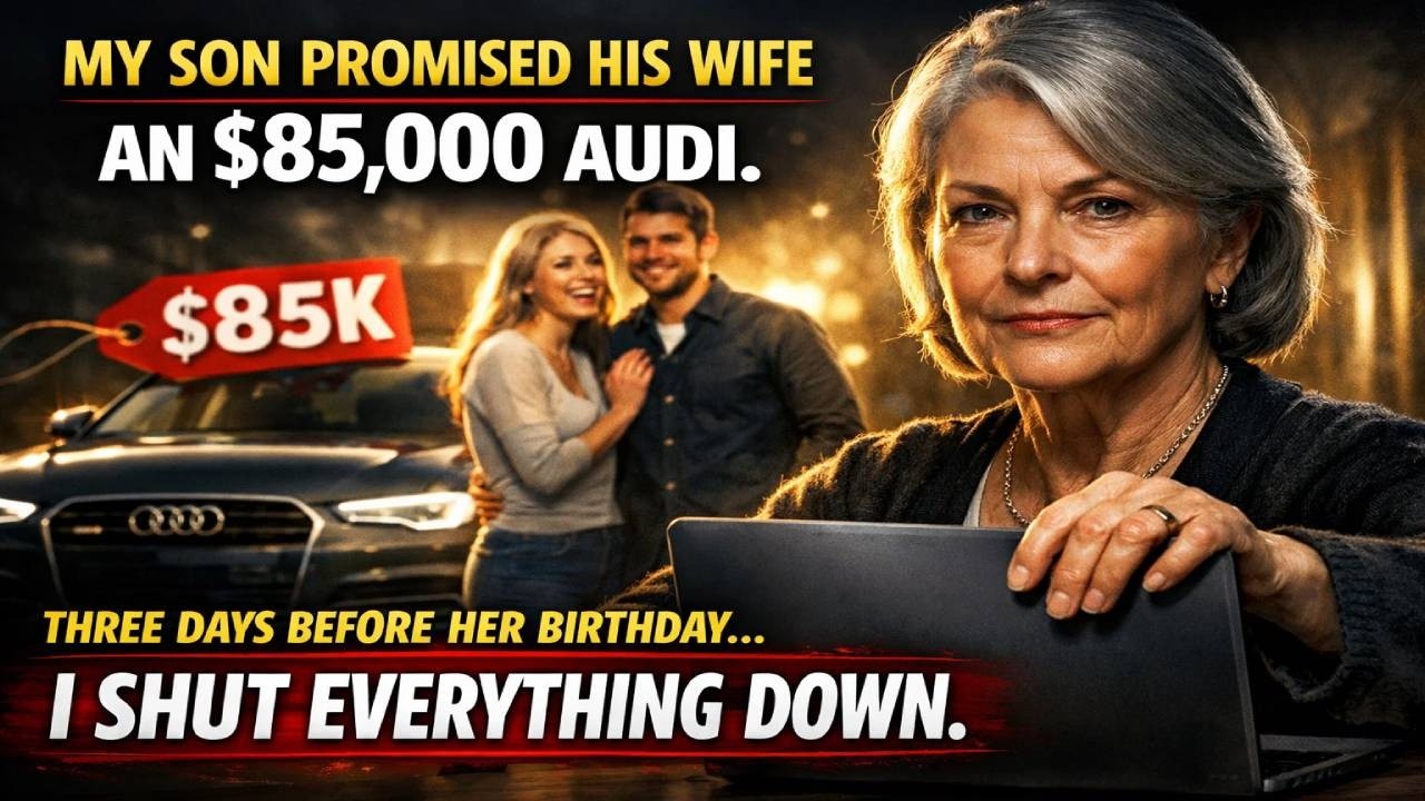 Three Days Before My Daughter-in-Law's Birthday, I Closed My Accounts  My Son Promised  An $85K Audi