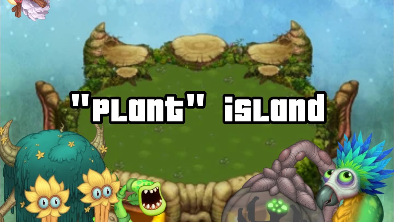 Plant island but it's only the plant element and every plant element (Full song)