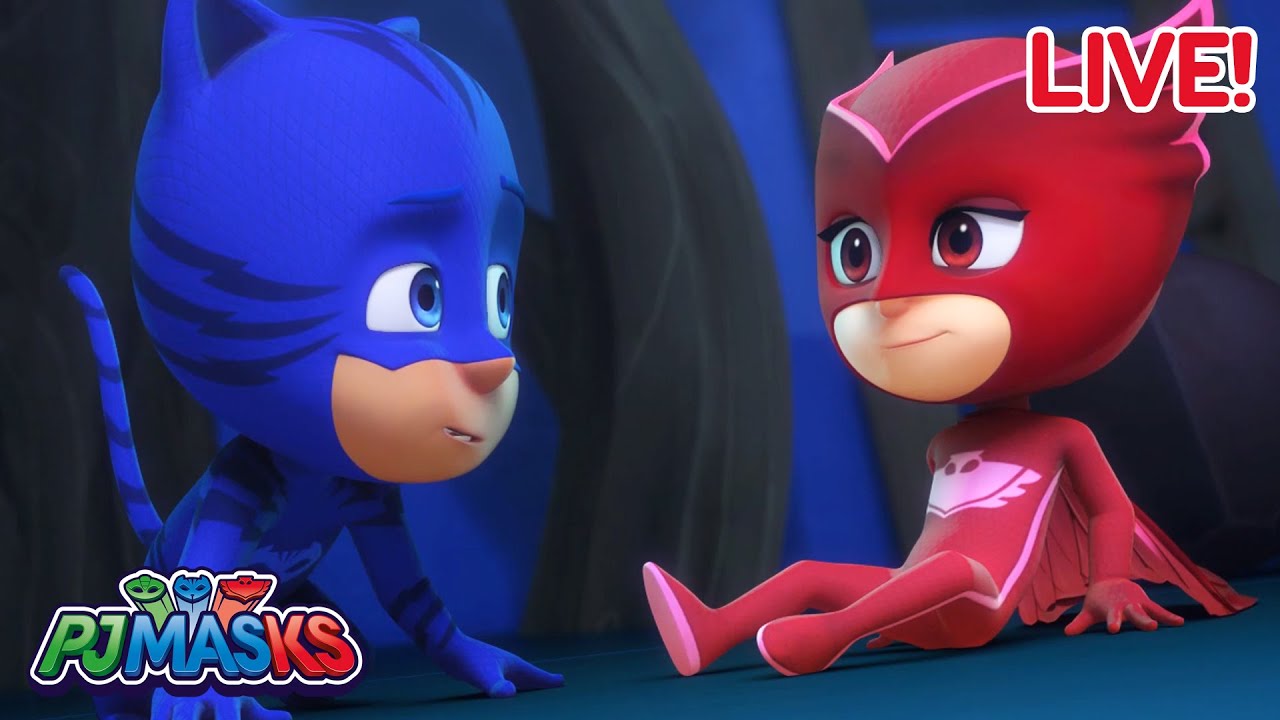 🔴 LIVE! PJ Masks Full Episodes 🔴 | PJ Masks to save the day! + More superhero cartoons | #live